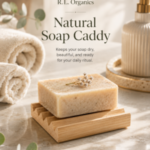 Wood Soap Caddy