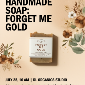 RL Organics Forget Me Gold Soap